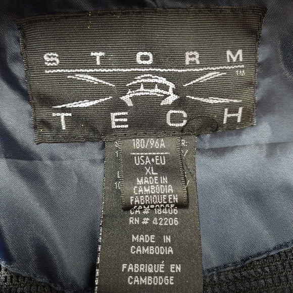 Storm Tech Men's Navy Blue Windbreaker Jacket Size XL - Picture 7 of 8
